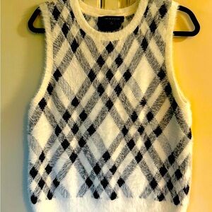 Classic Tommy Hilfiger white & black vest.